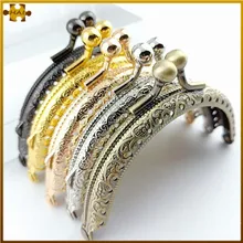 

8.5cm Metal Frame Bag Handles For Diy Purse Handbag Making Purses Clasp Lock Metal Clasp Bag Accessories Bags Hardware 5Colors