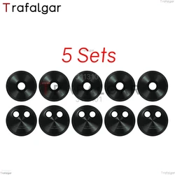 Premium Rear Camera Glass Lens Replacement with Adhesive Sticker (5 Sets)
