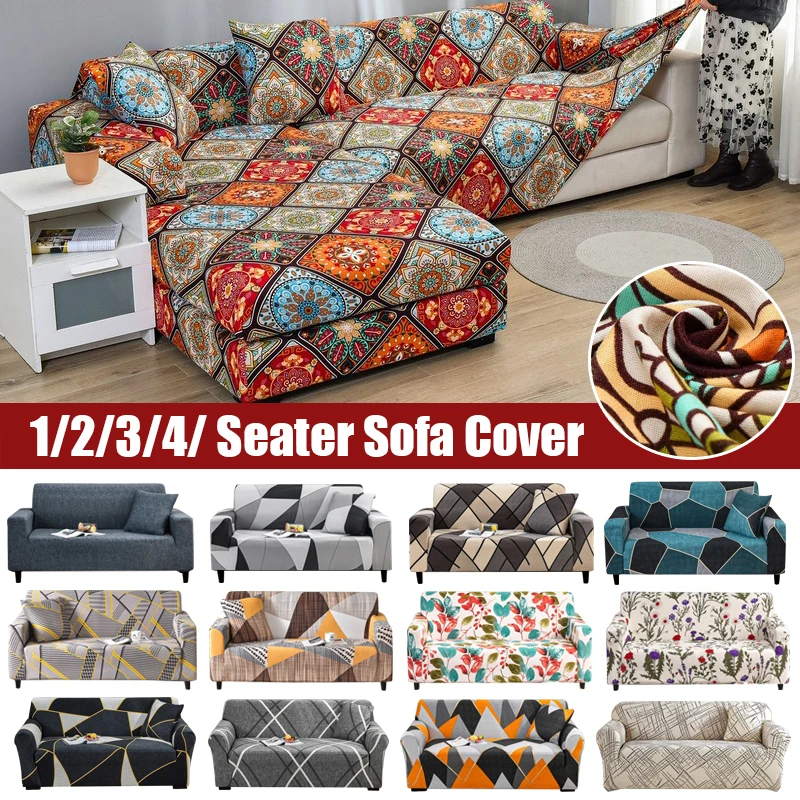 Elastic Cover for Sofa Living Room Couch Cover Slipcover Armchair Cover  Sofa Cover 1/2/3/4 Seater