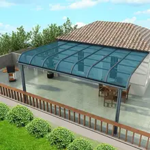  Aluminum Alloy Window Canopy Outdoor Door Sunshade Villa Balcony Terrace Canopy UV-proof Door-to-door Customization 