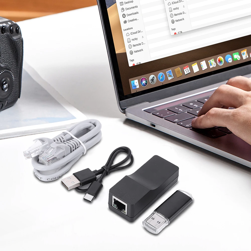 One-Key JB Tool Mod Set Adapter 4-Piece USB JB Tool Adapters With Ethernet Gaming Accessories For PS4 Slim PS4 9.0-11.0 Systems