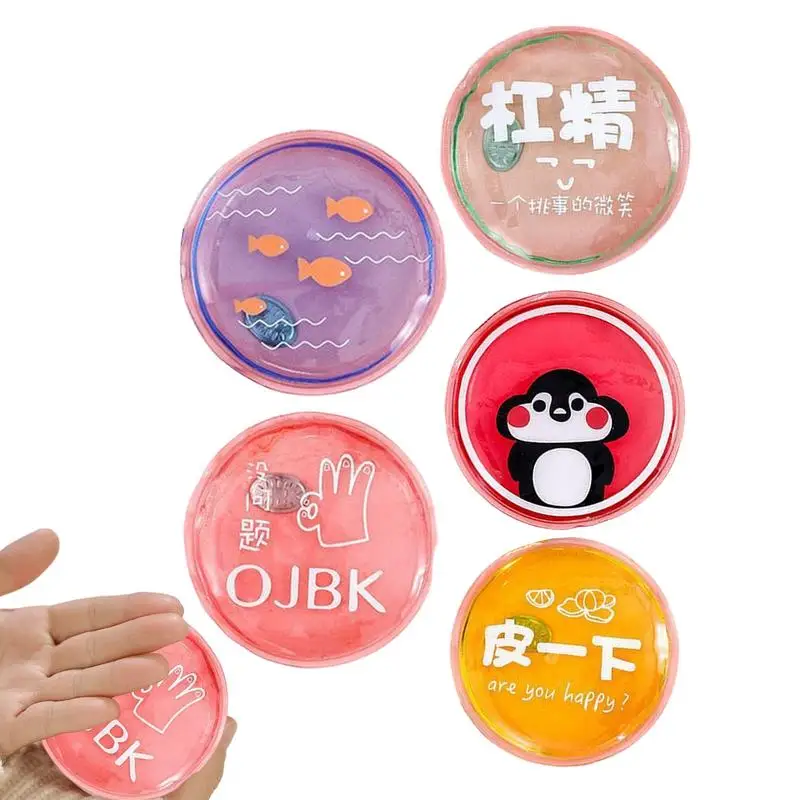 Reusable Hand Warmer Multi-functional Long Lasting Hand Click Gel Warmers Pocket Instant Hot Pad For Bag Backpack Pocket