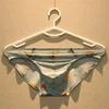 Men's Ice Silk Underwear Traceless Triangle Pants Youth Breathable Cartoon Cartoon Thin Boys' Shorts and Shorts 3