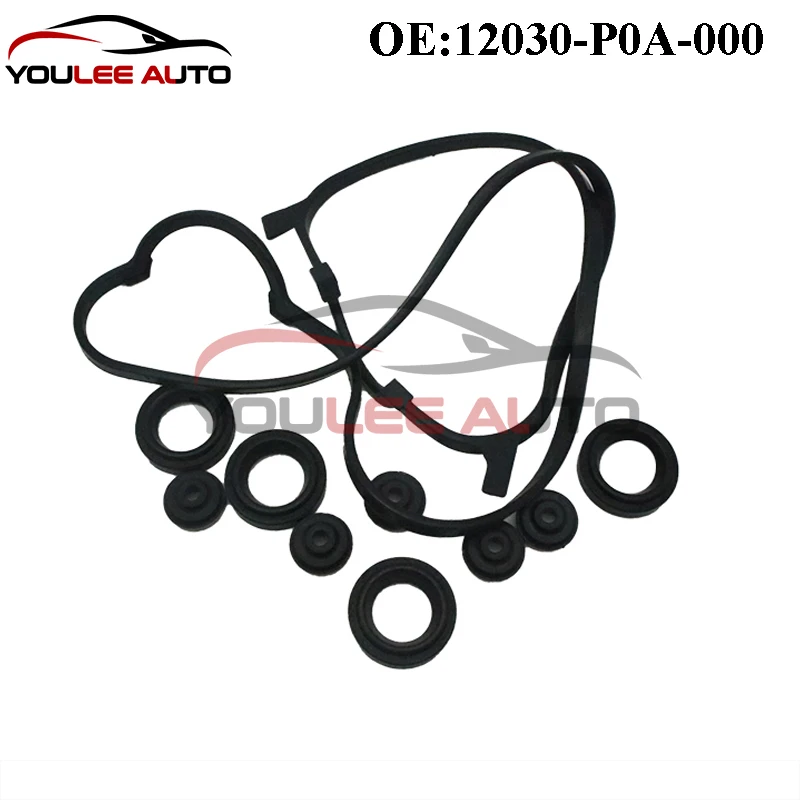 New 12030-P0A-000 12030P0A000 Valve Cover Gasket Set For Honda Accord Odyssey EX Acura CL Car Accessories