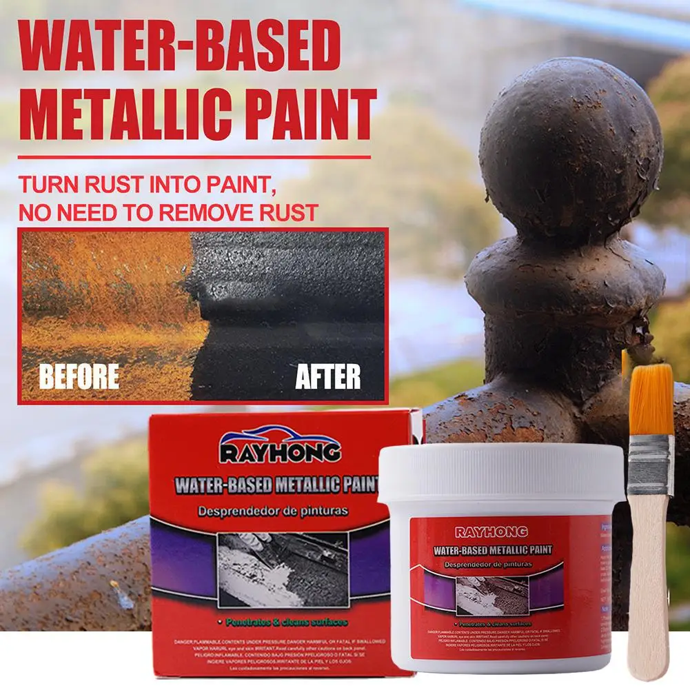 

100g Car Anti-rust Chassis Rust Converter Water-based Long Removal Agent Lasting Rust Metal Primer Deruster Surface M0c2