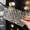Transparent Lipstick Cosmetic Makeup Acrylic Makeup Brush Tool Storage Box Case Make-up Brush Holder Table Organizer Makeup Tool 5