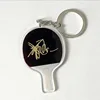 Chinese Table Tennis Racket Signature Keychain Table Tennis Souvenir Pendant Wang Chuqin Sun Yingsha Art Signature Cute Keychain 5
