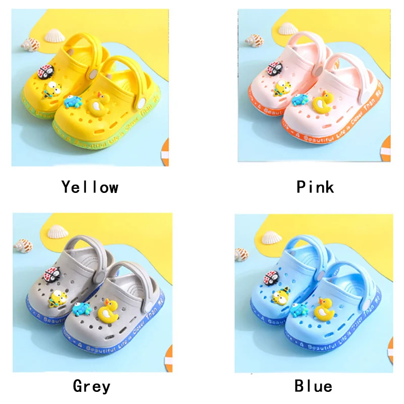 Kids Sandals Summer Baby Shoes for Girls Boy Mules Cartoon Infantil for Boy Children's Garden