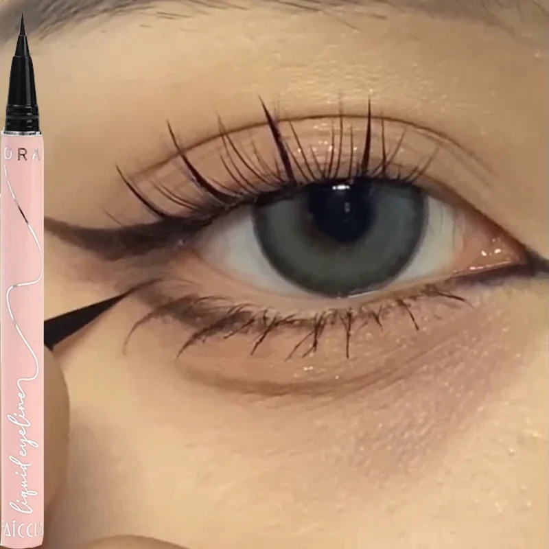

Black Brown Liquid Eyeliner 5 Colors Waterproof Makeup Eye Liner Pen Long Lasting Quick Dry No Blooming Matte Eyeliner Cosmetics
