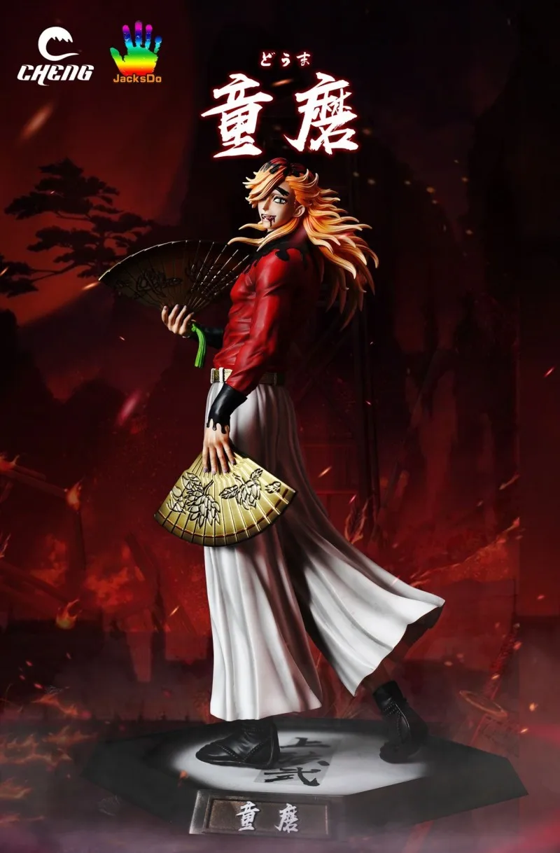 

31cm Anime Demon Slayer Figure Douma Pvc Action Figures Gk Statue Collection Model Toys For Children Birthday Gifts New