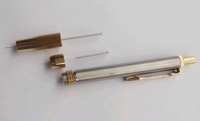Acupuncture and Moxibustion and moxibustion fast needle Introducer Needle pushing tool locator Magnetic suction hand needle push 5