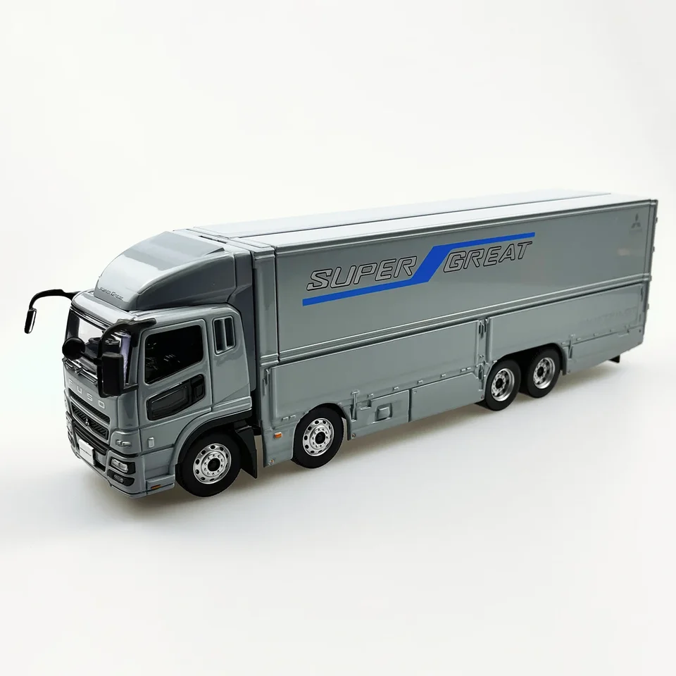 Diecast 1/43 Scale Mitsubishi FUSO SUPERGREAT Van Container Truck