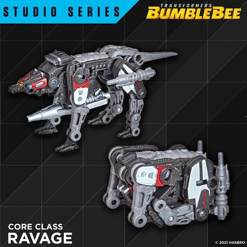 Transformers Toys Studio Series Core Class Bumblebee Ravage Action