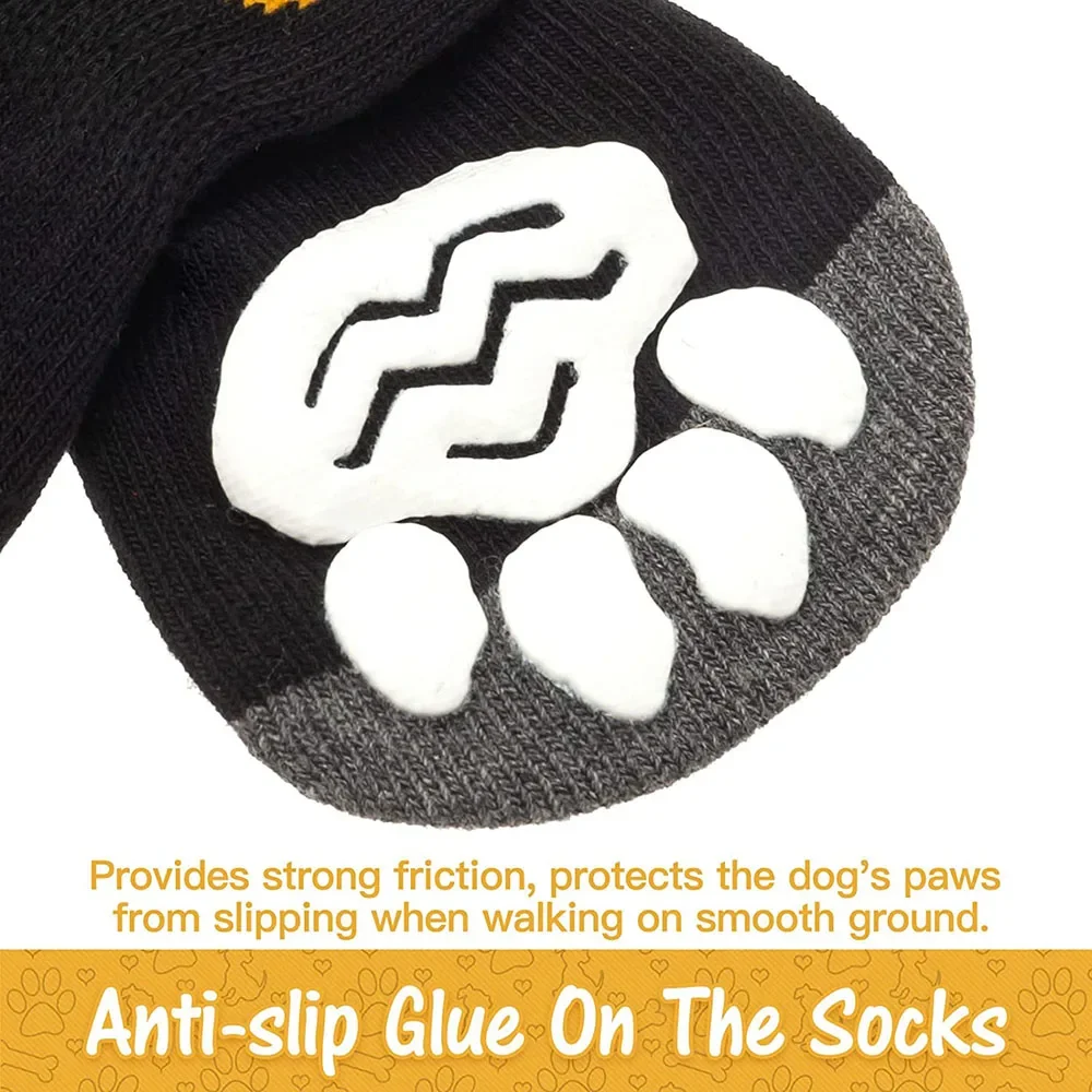 Anti-Slip Warm Pet Socks 5