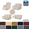 Waterproof Stretch Recliner Sofa Covers 1/2/3/4 Seats Solid Couch Covers Sofa SlipCover Protector Recliner Chair Covers For Home 1