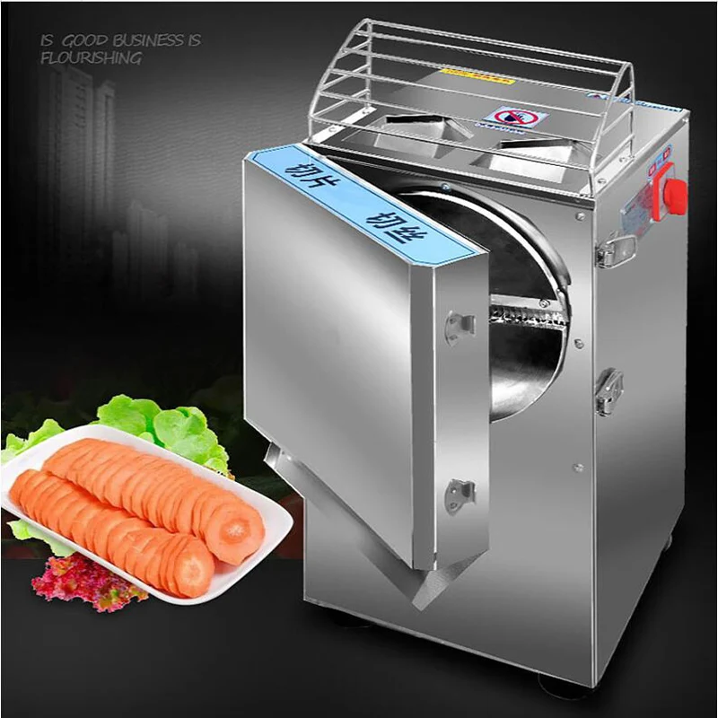 

Slicer Multi-functional Vegetable Fruit Cutter Electric Lemon Potato 1-7mm Slicing 3mm Shredding Machine