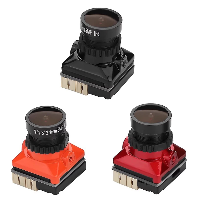 Support Moteur Drone FPV Micro 25x19mm Plastique Métal Noir Orange Rouge
