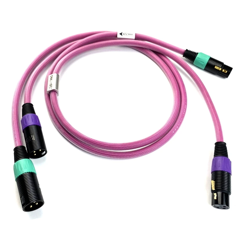 

Pair XLO HTP1 Pro XLR Balanced Cable Male To Female 6N Pure Copper HiFi Audio Interconnect Line