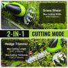 WORKPRO 2 in 1 Electric Trimmer 7.2V/3.6V Lithium-ion Cordless Hedge Trimmer for Garden Power Tools Electric Pruning Shears 5