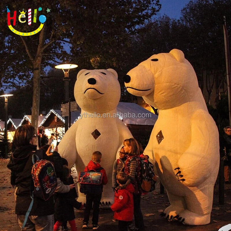 Inflatable Animal Suit Polar Bear Inflatable Performance Costumes