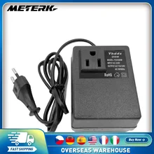220V ~ 110V 변압기 200W 전압 변환기 스텝 다운 변압기 전압 변환기 여행용 어댑터, EU/US/UK 플러그 인버터