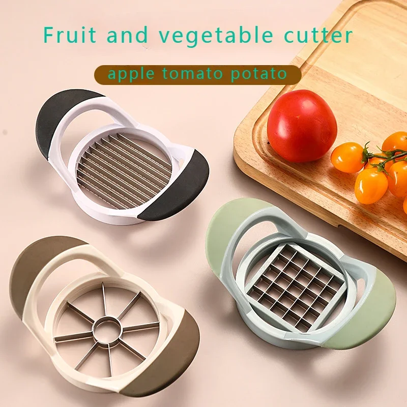 Apple Splitters Potato Tomato Cutter Vegetables Tools Kitchen Accessories Home Gadgets 430 Stainless Steel Fruits Pitting Tool