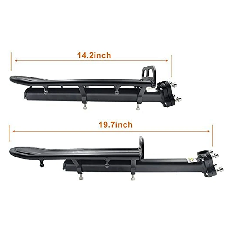 

Полка задняя для горного велосипеда, плоский выдвижной держатель, аксессуары для велосипедного оборудования, подставка для горного велосипеда