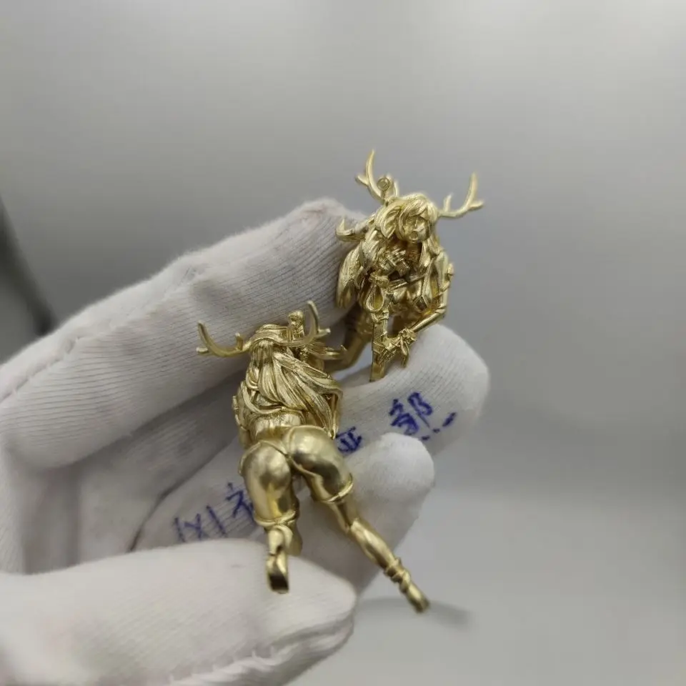 

1pcs Pure copper antlers female sexy hot naked female keychain naked female body