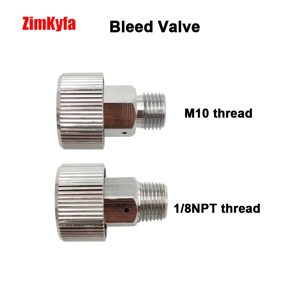Fill Station Adapter Hpa Cylinder Hpa Valve Bleed Relief Valve