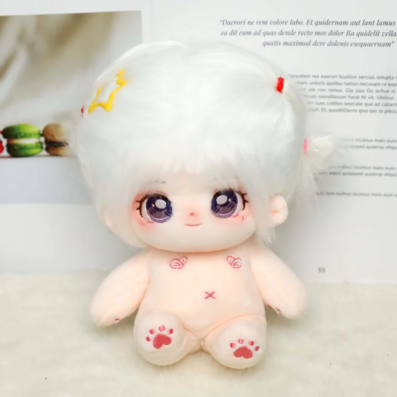 thumbnail image 1 of Muñeca de algodón de 20cm para niños, muñeco de peluche con diseño de hámster, sin atributos, para colección de Fans, 1 of 5