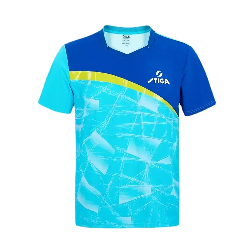 Stiga table tennis T-shirt new men women sport short sleeve tennis sportswear CA-95