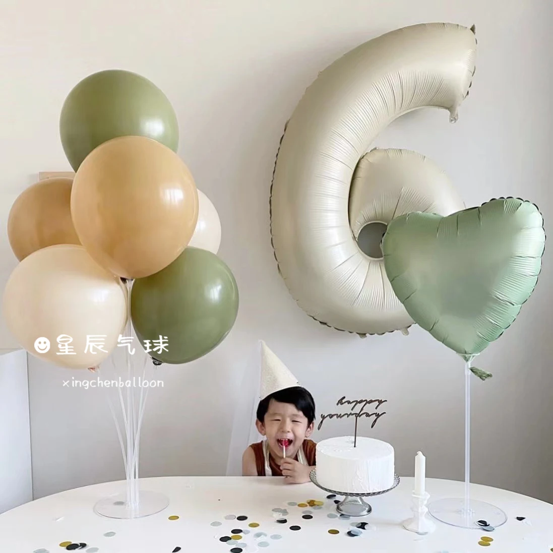 Finypa 32 Palloncini A Forma Di Orso, Marroni Da 30,5-101,6 Cm, Grandi Palloncini Con Orso E Numero 1, Lamina E Lattice, Decorazioni Per Baby Shower, Tema We Can Bearly Waits - Foto 7