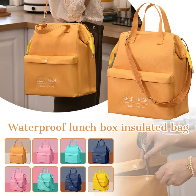 Hot Cold Insulated Bags - Insulated Lunch Box Tote Men Women Travel Hot  Cold Food - Aliexpress