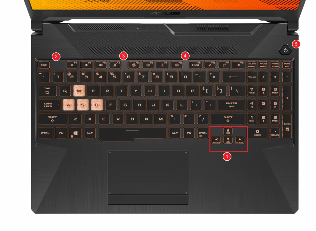 Keyboard Tuf Gaming A15 Fa506qm For ASUS TUF Gaming A15 FA506QM