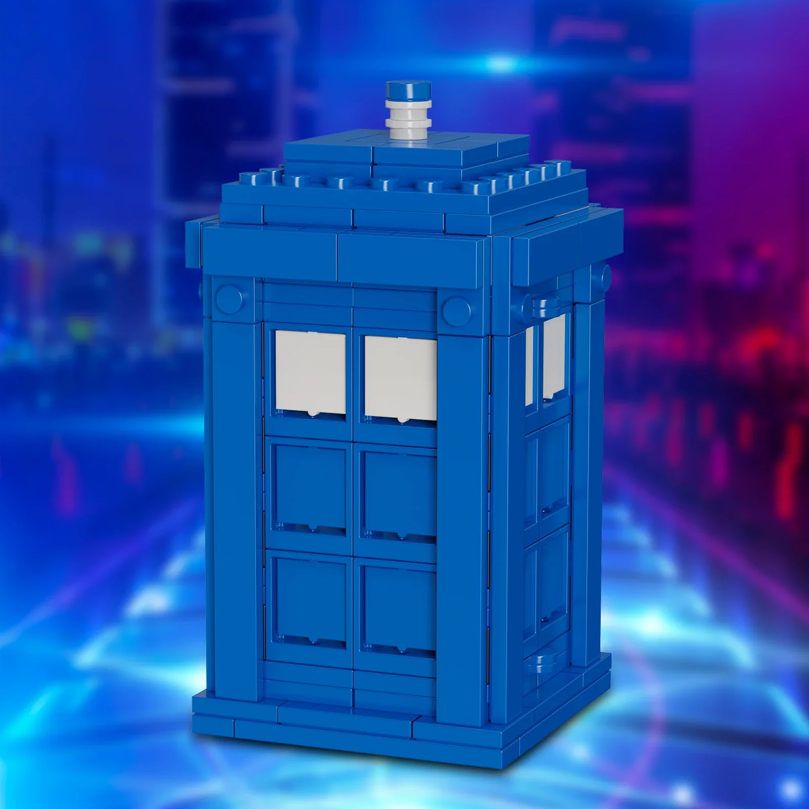 

Новинка, докторед кто, телефонная будка MOC, игрушки, модель телефонной будки, Строительные кирпичи, костюм с бумажным руководством, 240 шт., подарки для детей