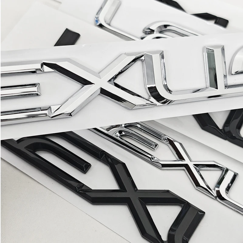 렉서스 F 스포츠 GX460 Ct200h IS250 ES 220D IS200 F스포츠 GS GX IS LS LX NX RX UX CT LC RC 용 3D 자동차 트렁크 레터 스티커 액세서리