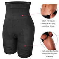 Hommes corps Shaper ventre contrôle Shorts Shapewear ventre ceinture Boxer slips taille haute sous-vêtements amincissants jambe Compression culotte 6