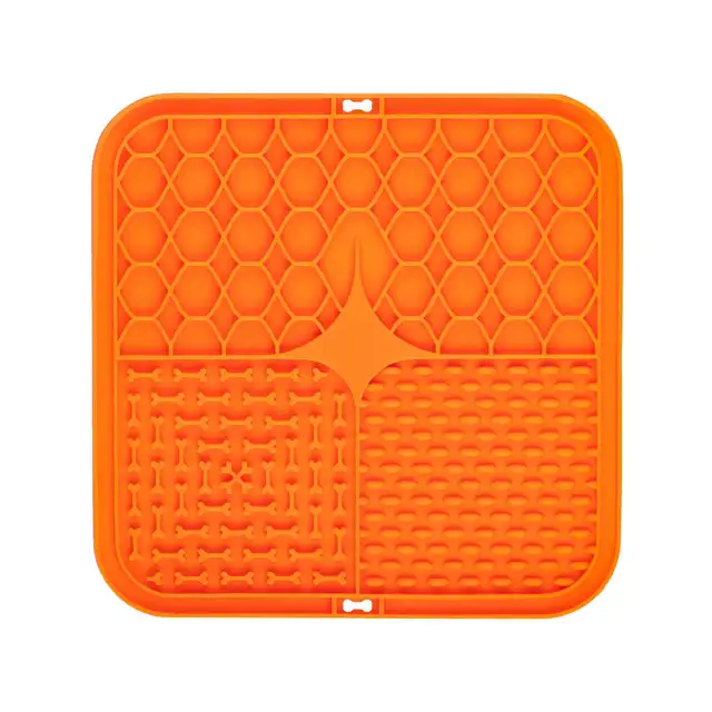 Pet Lick Silicone Mat for Dogs Pet Slow Food Plate Dog Bathing Distraction Silicone Dog Sucker Food Training Dog Feeder Supplies 2