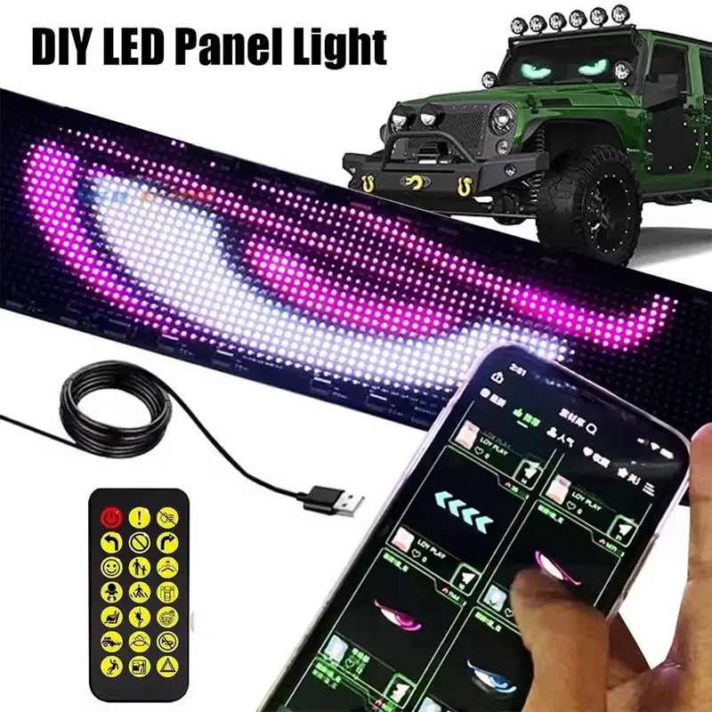 APP-Controlled LED Matrix Car Window Display product image