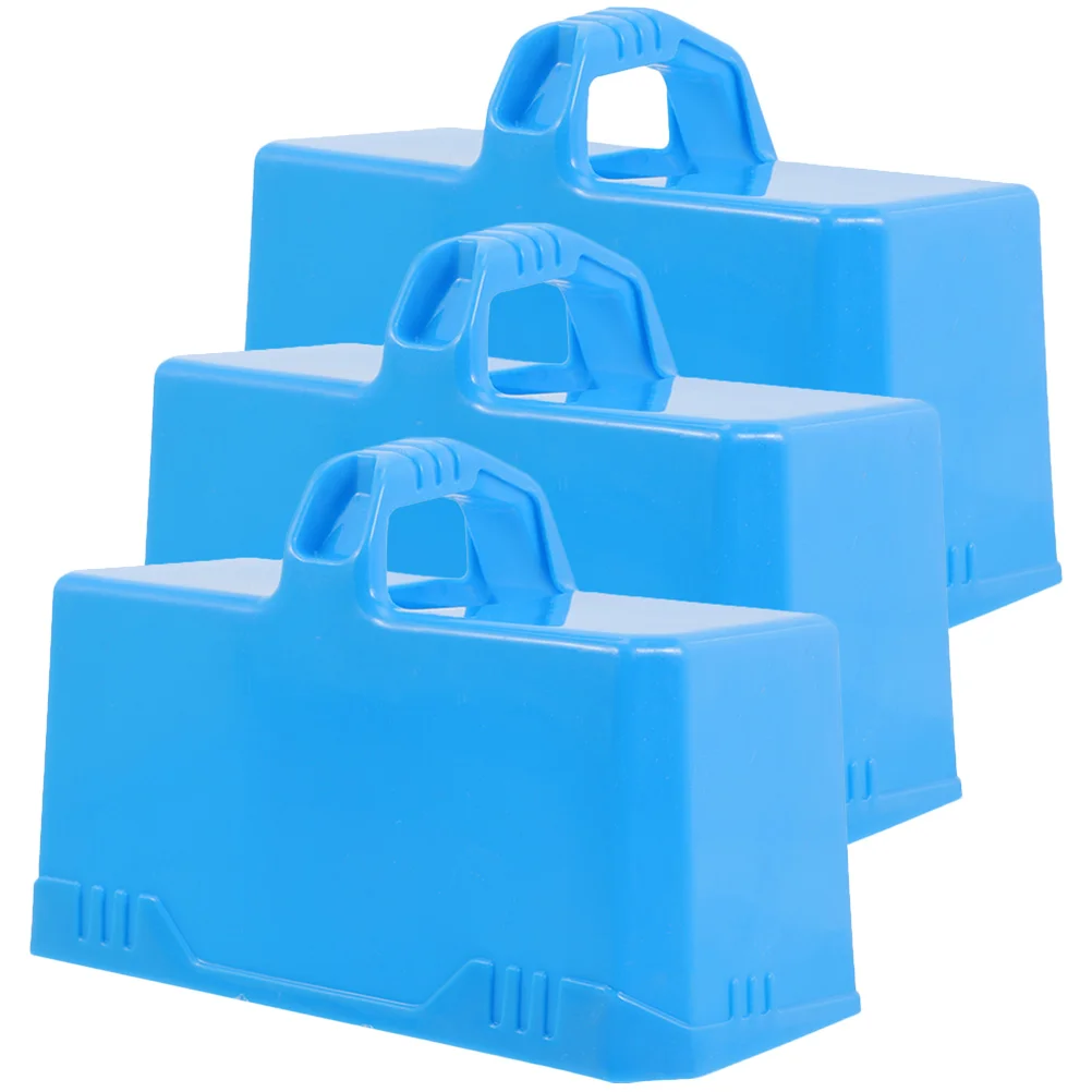 

3 Pcs Snow Toys Kids Gear for Ages 8-12 Toddlers Play with Blocks Makers Plastic Child Children’s