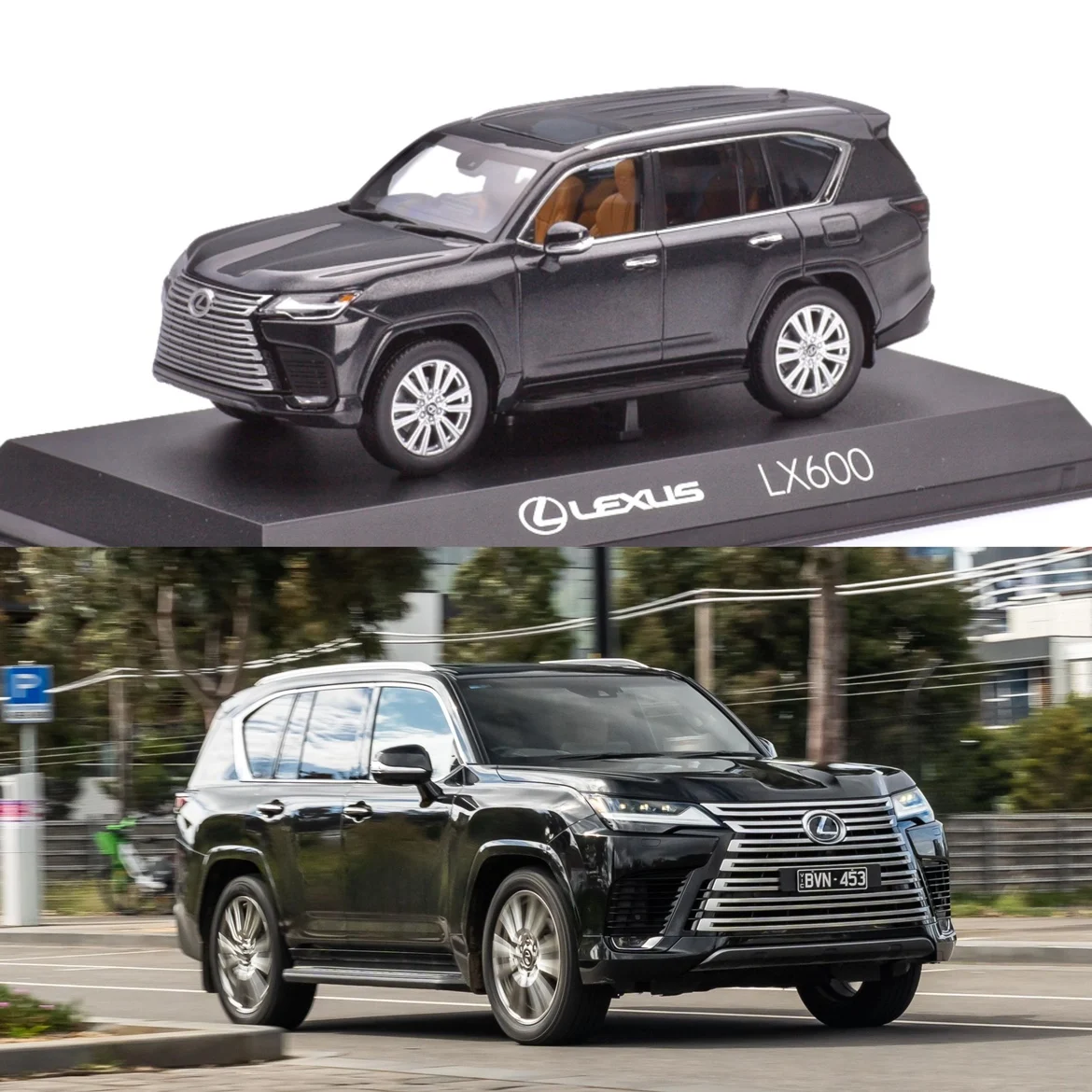 

Игрушки из сплава для автомобилей KYOSHO LEXUS LX600 1:43 2022