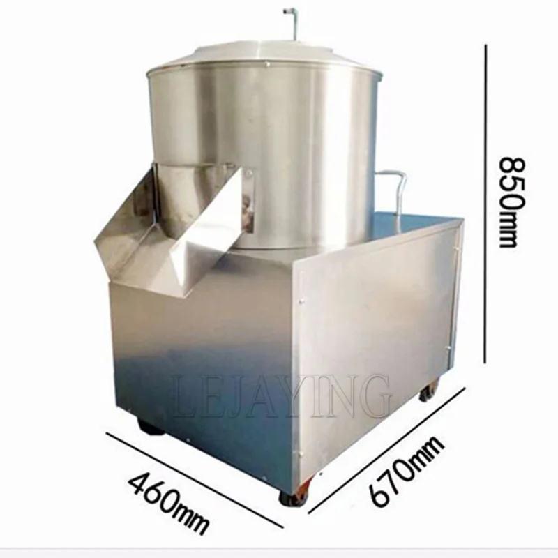 Commercial Electric Potato Peeler Machine Peeling Cleaning Industrial Washing Fruit Vegetable Cleaning 5