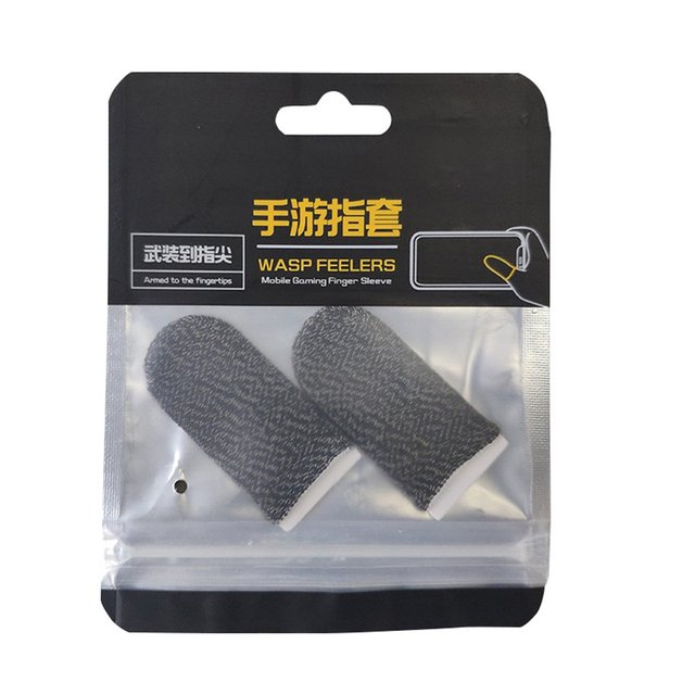 Finger Glove Fingertips For PUBG PS5 Games Press Touch Screen Sensitive Touch Gaming Sleeve Breathable Gaming Accessories
