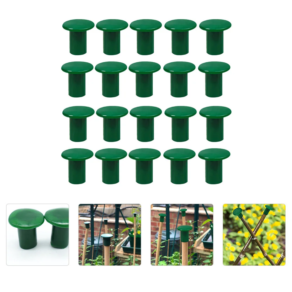 

Outdoor Plants Cane Topper Protectors Garden Cane Safety Caps Cane Caps Eye Toppers Bamboo Stick Eye Protector Garden Cane