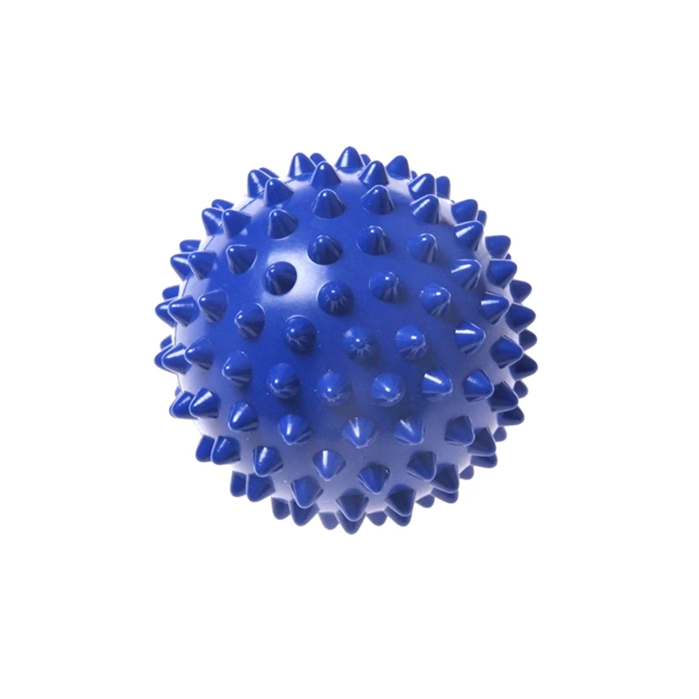 PVC 7.5cm Spiked Yoga Ball Sports Massage Ball Foot Massage Spiny Grip Gym Fascia Relaxation Decompression Tool massage ball