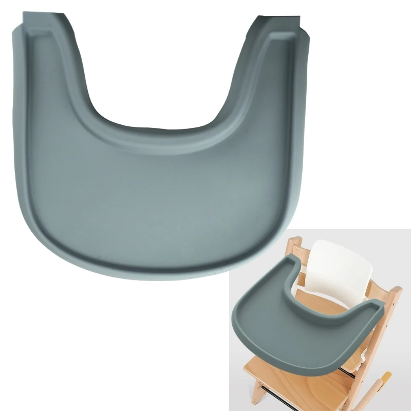 Silicone High Chair Tray Mat Serving Cushion for Stokke Dinning Chairs Keep Mealtime Organized X90C