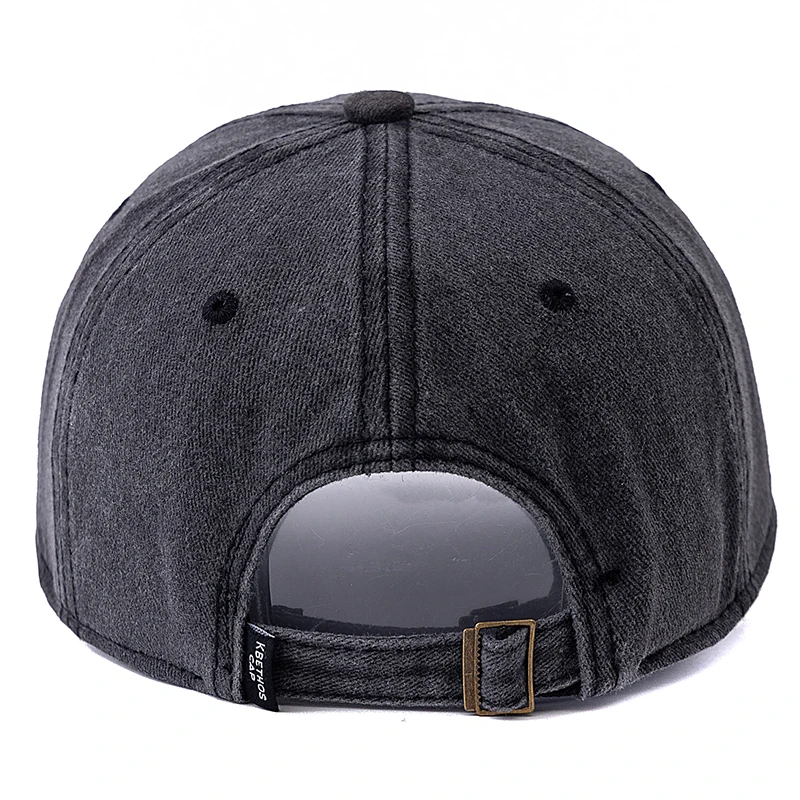 New Unisex Vintage Washed Cotton Embroidered Baseball Cap Broken Heart Pattern Outdoor Sports Hat For Men And Women