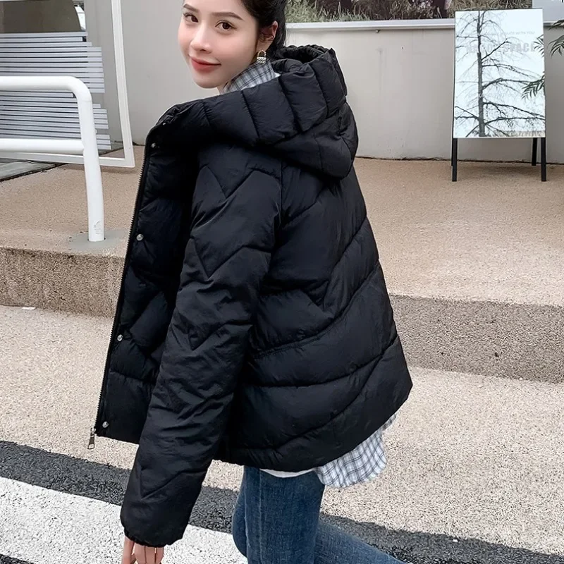 Рисунок 6 - Новинка 2024, женское пуховое пальто из хлопка