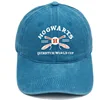 Harry Potter Embroidered Washed Baseball Hat Retro Cowboy Men's European and American Trendy Sports Retro Adjustable Hat 3