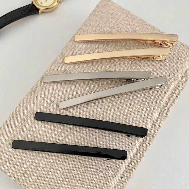 Side High Temperament Bangs Hair Clip Women's Summer Edge Clip bb Clip Hairpin Salon Accessories Hair Accessories Wholesale